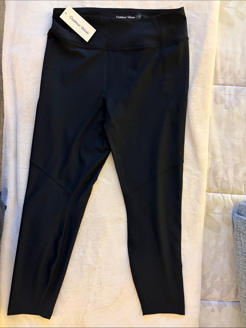Outdoor Voices Black High-Rise Performance Leggings